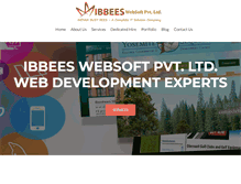 Tablet Screenshot of indianbusybees.com